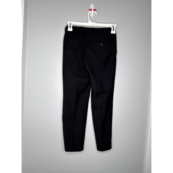 Boys Slack Pants Slim Fit Flat Front Formal Wear Adjustable Waist Band Size 2-18 - Picture 5 of 7